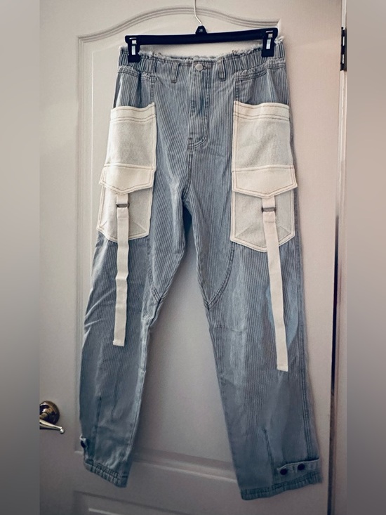 POL Denim - POL Blue and Cream Women Jeans